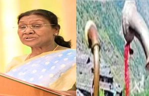 राष्ट्रपति द्रौपदी मुर्मू के लिए बिलासपुर से जा रहा खास तोहफा, मंडी शैली के इस रणसिंगा में छिपी है बड़ी खासियत… एम्स का लोगो भी बना आकर्षण